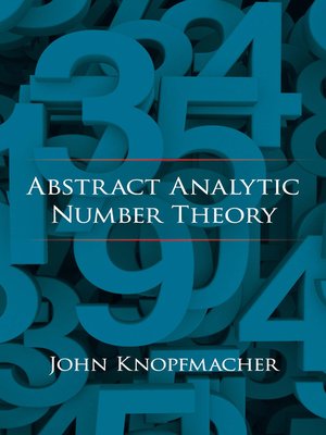 cover image of Abstract Analytic Number Theory